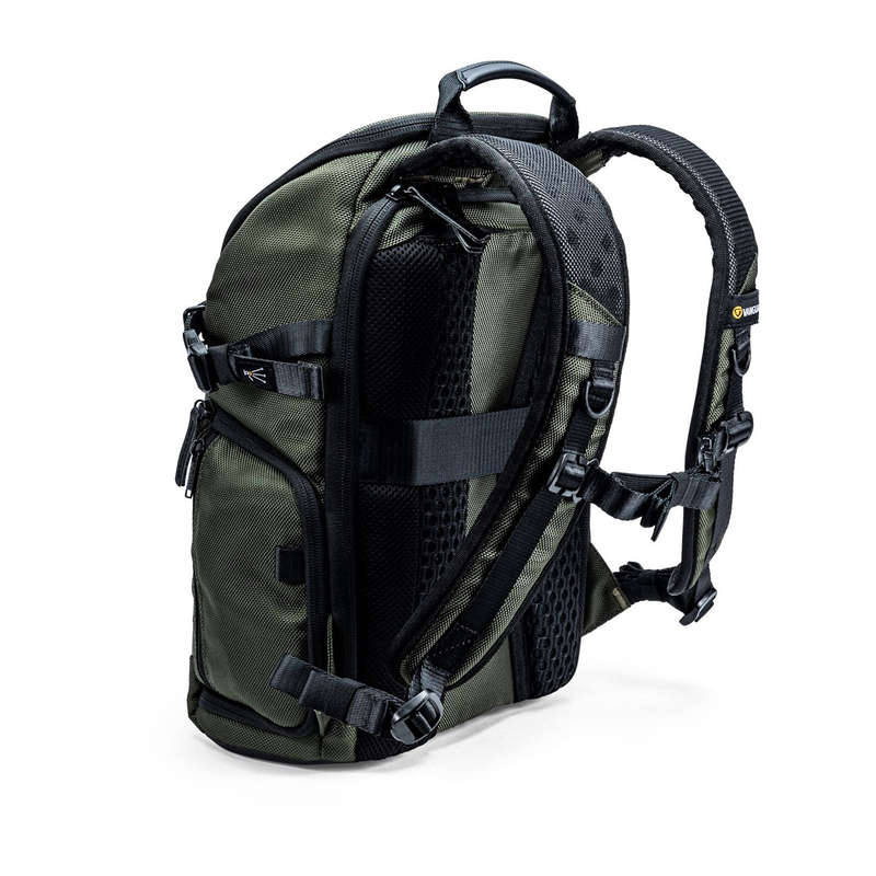VANGUARD VEO SELECT 37 BRM GR Full Rear-Opening/Quick-Shot Backpack (Green)