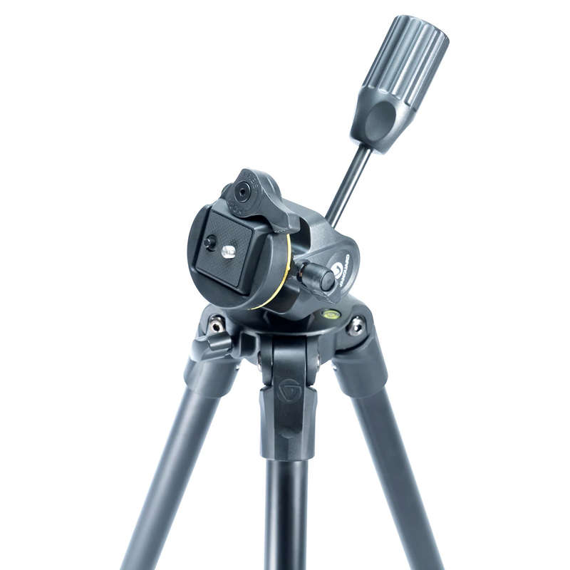 VANGUARD VESTA 233AP ALUMINIUM 3-WAY PAN HEAD TRIPOD, Weighs Just 1.275kg