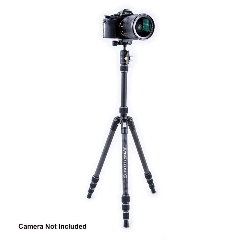 VANGUARD VESTA TB 204CB CARBON FIBRE TRAVEL TRIPOD With T-46 Ball Head