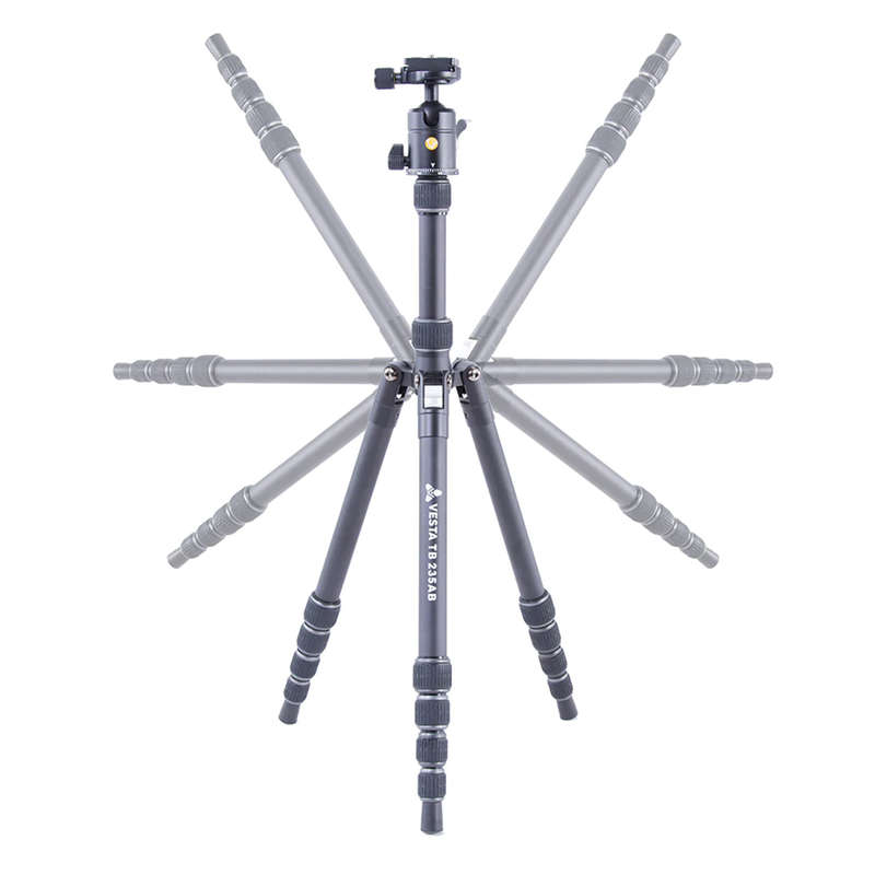 VANGUARD VESTA TB 235AB ALUMINIUM TRAVEL TRIPOD KIT