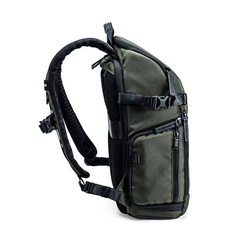 VANGUARD VEO SELECT 37 BRM GR Full Rear-Opening/Quick-Shot Backpack (Green)