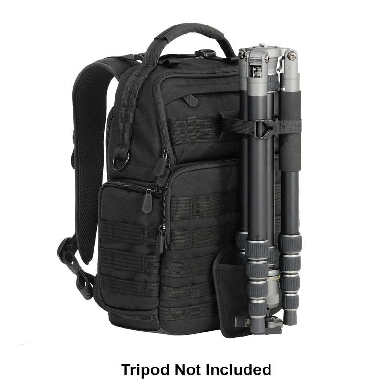 VANGUARD VEO RANGE T37M BK Extra-Large Backpack With Tripod System (Black)