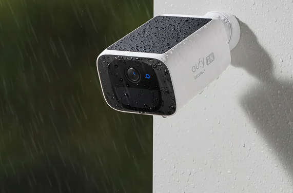 Eufy Security S220 SoloCam Solar-Powered Security <mark class="s...