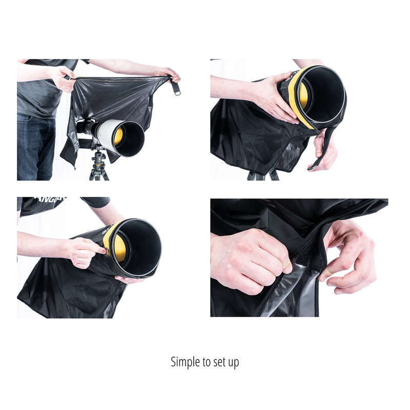 VANGUARD ALTA RCXL Compact, Portable & Efficient X-Large Camera Rain Cover