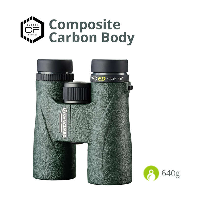 VANGUARD VEO ED 10x42 Strong, Durable, Lightweight Glass Binocular