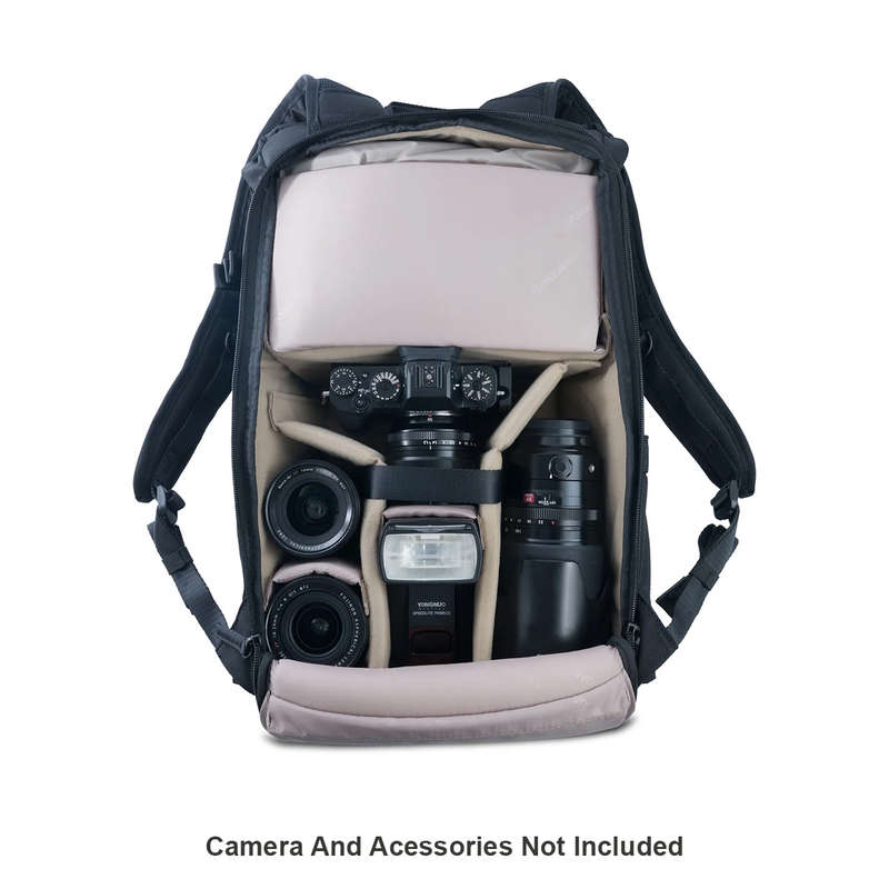 VANGUARD VEO GO 46M BK Slim/Stylish, Rear Access Camera Backpack