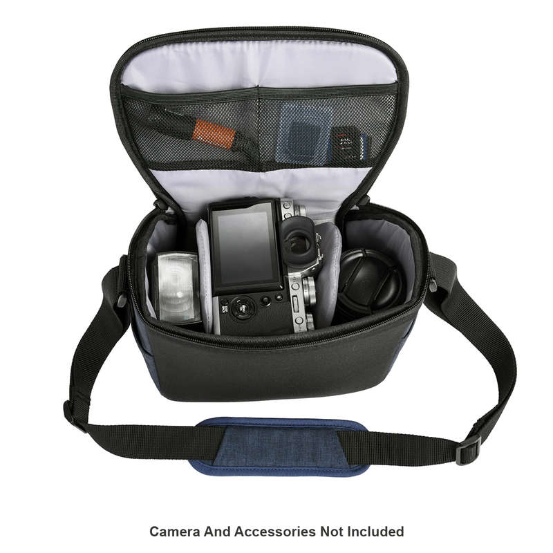 VANGUARD VESTA ASPIRE 21 NV Modern, Compact, Lightweight Shoulder Bag (Blue)