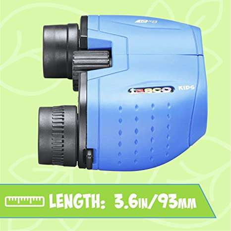 TASCO KIDS 8X21 BLUE PORRO Compact Binocular
