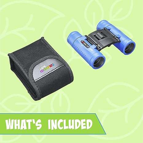 TASCO KIDS 8X21 BLUE RP Compact Binocular