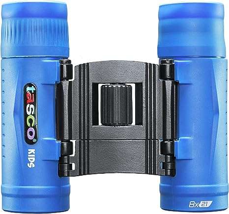 TASCO KIDS 8X21 BLUE RP Compact Binocular