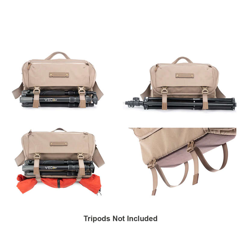 VANGUARD VEO RANGE 38 BG VEO 2S Tripod-holding, Messenger Camera Bag (Tan)