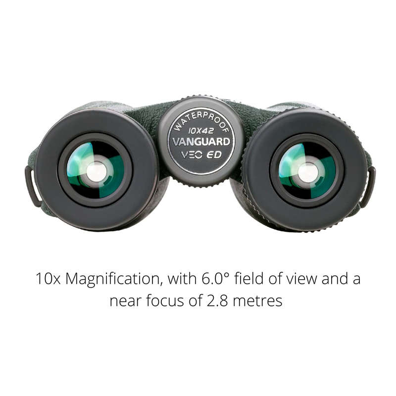 VANGUARD VEO ED 10x42 Strong, Durable, Lightweight Glass Binocular