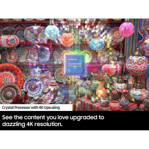 SAMSUNG 43" CU7000 CRYSTAL UHD 4K SMART TV (2023)