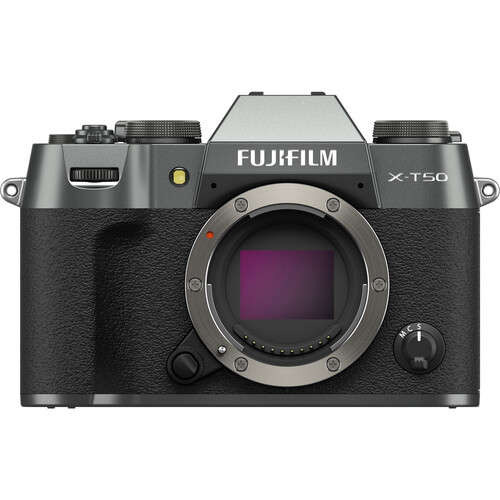 FUJIFILM X-T50 Mirrorless Camera Body (Charcoal Silver)
