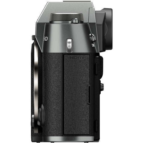 FUJIFILM X-T50 Mirrorless Camera Body (Charcoal Silver)
