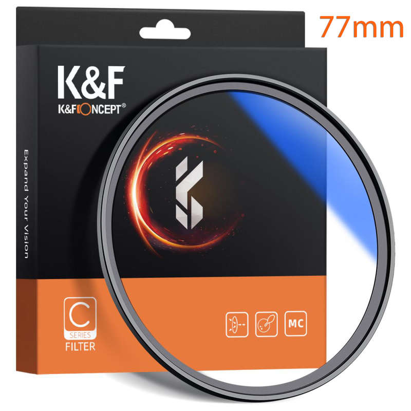 K&F Concept PRO 77mm Classic Series Slim Blue Multi-coated UV Filter