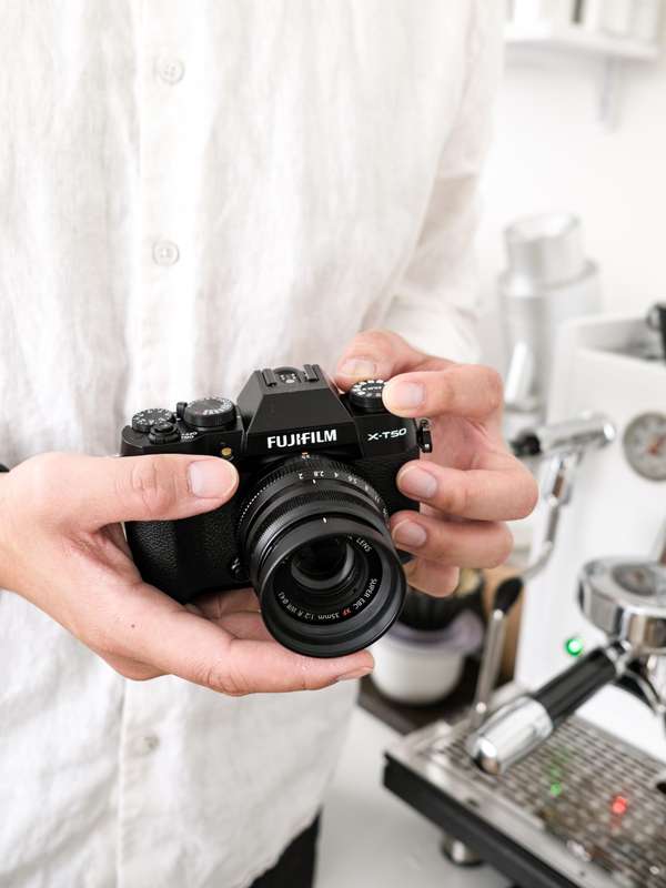 FUJIFILM X-T50 Mirrorless Camera Body (Black)
