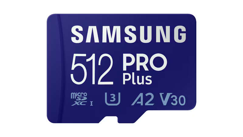 Samsung Pro Plus 512GB MicroSD Card with Adapter