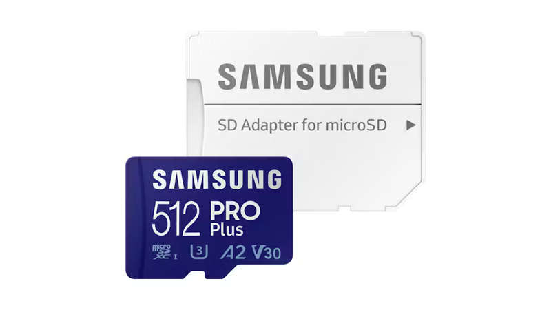 Samsung Pro Plus 512GB MicroSD Card with Adapter