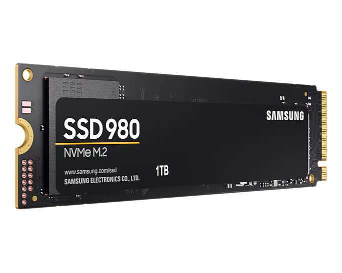 Samsung 980 PCIe 3.0 NVMe M.2 1TB Solid State Drive