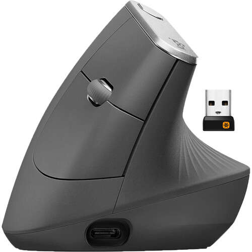 Logitech MX VERTICAL Advanced Ergonomic Mouse 910-005448 (Graphite)
