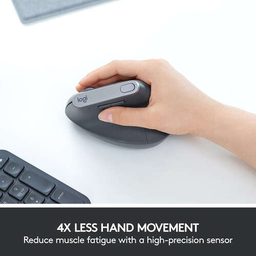 Logitech MX VERTICAL Advanced Ergonomic Mouse 910-005448 (Graphite)