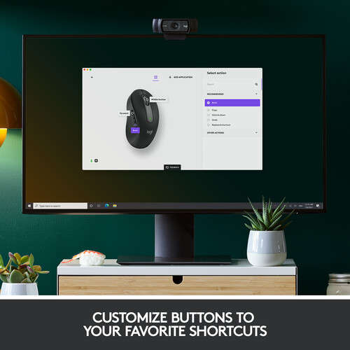 Logitech M650 Signature BT Wireless Mouse 910-006253 (Graphite)