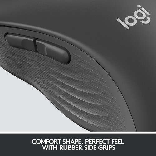 Logitech M650 Signature BT Wireless Mouse 910-006253 (Graphite)