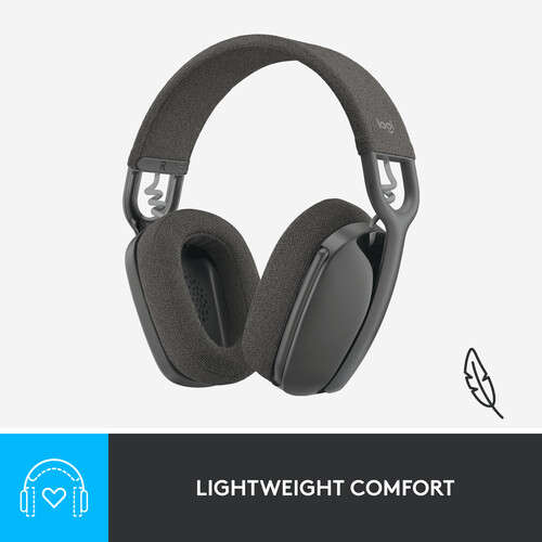 Logitech ZONE VIBE 100 Wireless Headset 981-001213 (Graphite)