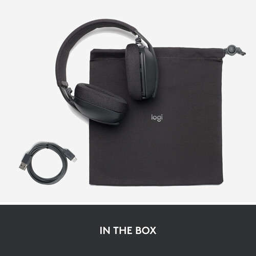 Logitech ZONE VIBE 100 Wireless Headset 981-001213 (Graphite)
