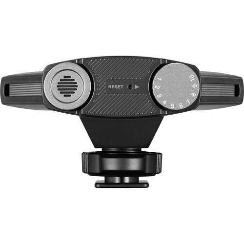 Godox IVM-S3 Camera-Mount Adjustable Dual-Cardioid Microphone