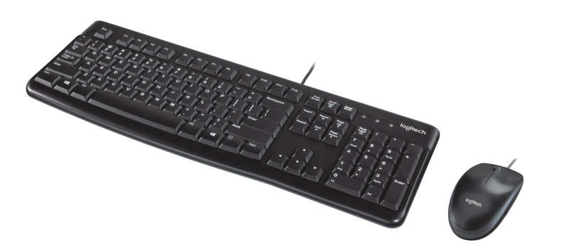 Logitech MK120 Corded Keyboard and Mouse Combo 920-002562