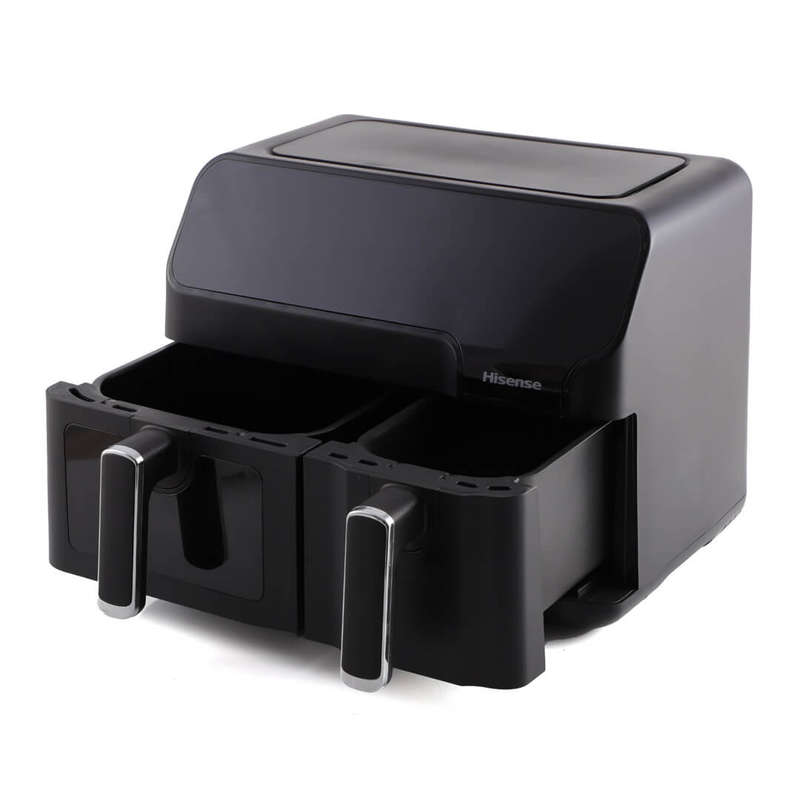 Hisense H09AFBK2S5 Non-stick Coated, 8.6L Dual Air Fryer