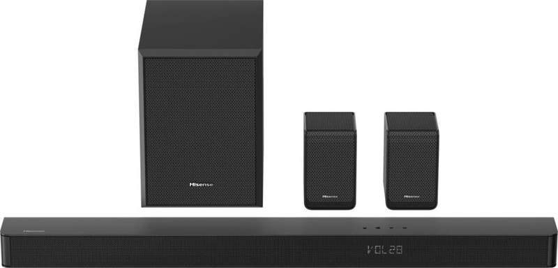 Hisense AX5100G 5.1 Channel, 340W Output Power, Surround Sound Soundbar