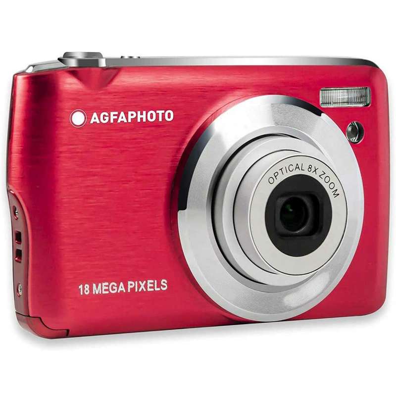 Agfa Photo Realishot DC8200 Red + Pouch & 16GB SD Card