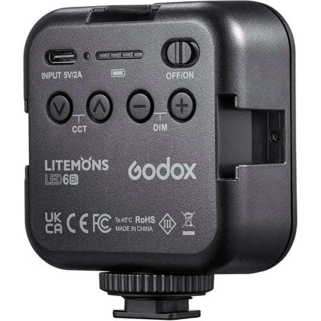 Godox Litemons LED6Bi Bi-Coloured Pocket-Size LED Video Light