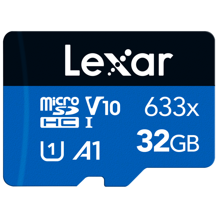 Lexar 633x 32GB microSDHC/microSDXC UHS-I Blue Series Card