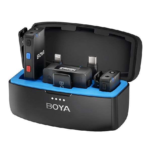 Boya BOYAMIC All-in-One 2.4GHz Wireless Microphone System with Onboard Recording