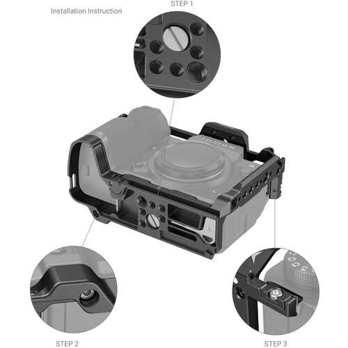 SmallRig Camera Cage for Fujifilm X-H2S Cameras