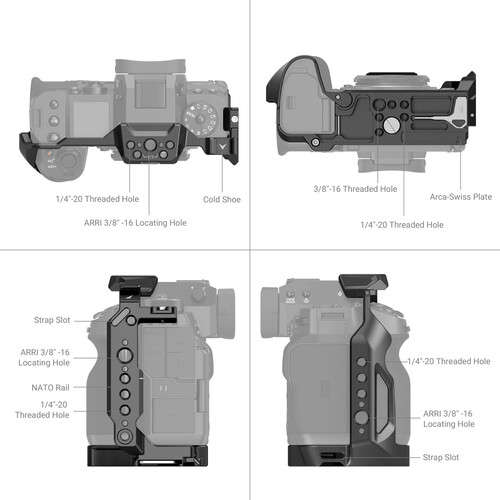 SmallRig Camera Cage for Fujifilm X-H2S Cameras