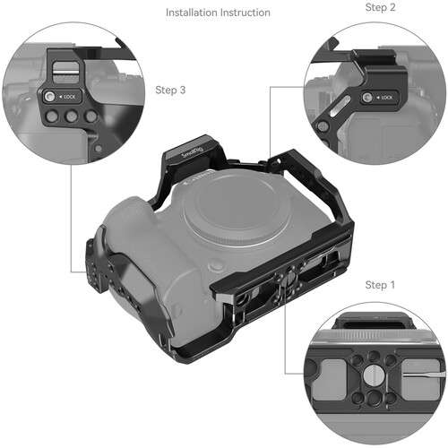 SmallRig Camera Cage For Canon EOS R6 Mark II