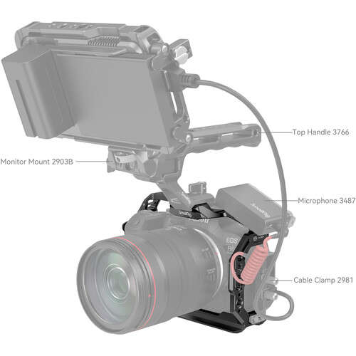 SmallRig Camera Cage For Canon EOS R6 Mark II