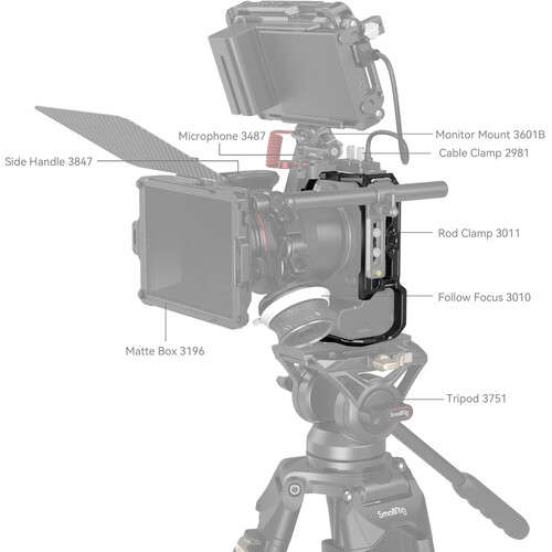 SmallRig Camera Cage For Canon EOS R6 Mark II