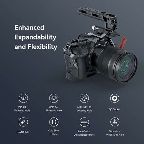 SmallRig Camera Cage For Canon EOS R6 Mark II