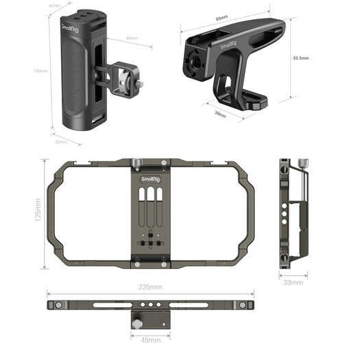 SmallRig Universal Mobile Phone Handheld Video Rig Kit