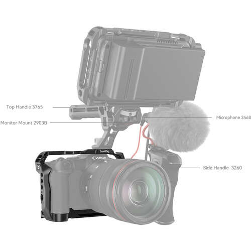 SmallRig Camera Cage for Canon EOS R8