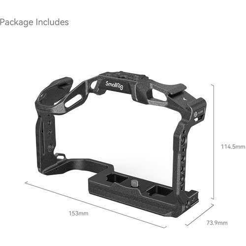 SmallRig "Black Mamba" Camera Cage For Canon EOS R6 Mark II