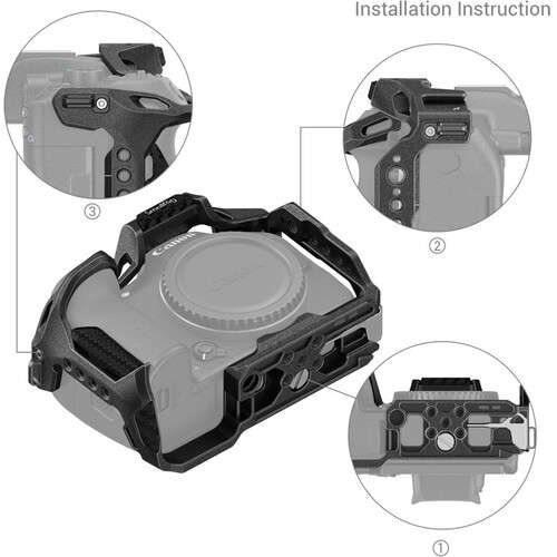 SmallRig "Black Mamba" Camera Cage For Canon EOS R7