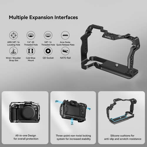 SmallRig Camera Cage for Canon EOS R8