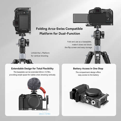 SmallRig Camera Cage for Canon EOS R8